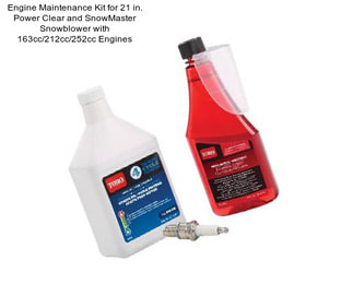 Engine Maintenance Kit for 21 in. Power Clear and SnowMaster Snowblower with 163cc/212cc/252cc Engines