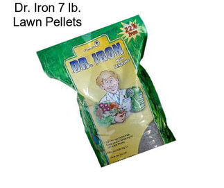 Dr. Iron 7 lb. Lawn Pellets