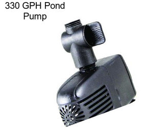 330 GPH Pond Pump
