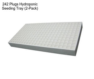 242 Plugs Hydroponic Seeding Tray (2-Pack)