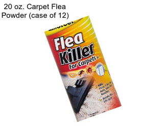 20 oz. Carpet Flea Powder (case of 12)