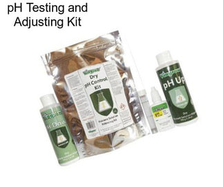 PH Testing and Adjusting Kit