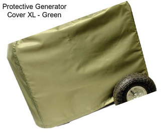 Protective Generator Cover XL - Green