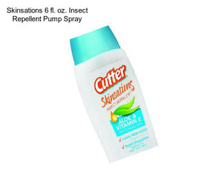 Skinsations 6 fl. oz. Insect Repellent Pump Spray