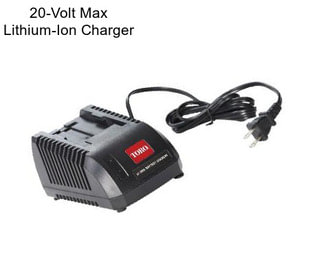 20-Volt Max Lithium-Ion Charger