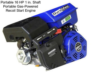 Portable 16 HP 1 in. Shaft Portable Gas-Powered Recoil Start Engine