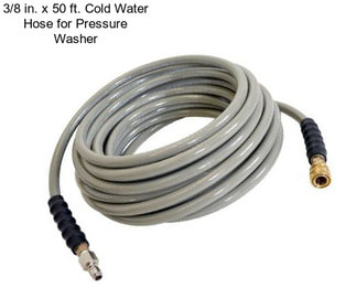 3/8 in. x 50 ft. Cold Water Hose for Pressure Washer