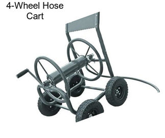 4-Wheel Hose Cart