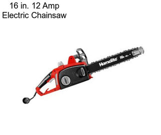 16 in. 12 Amp Electric Chainsaw