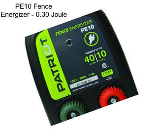 PE10 Fence Energizer - 0.30 Joule