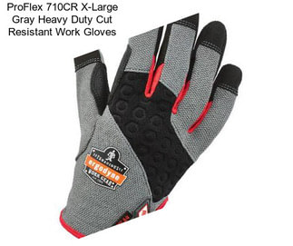 ProFlex 710CR X-Large Gray Heavy Duty Cut Resistant Work Gloves