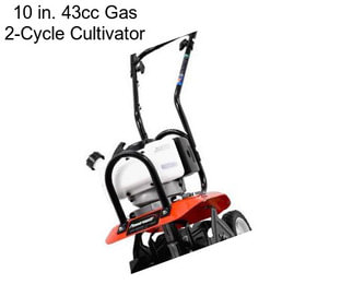 10 in. 43cc Gas 2-Cycle Cultivator