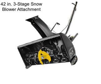 42 in. 3-Stage Snow Blower Attachment