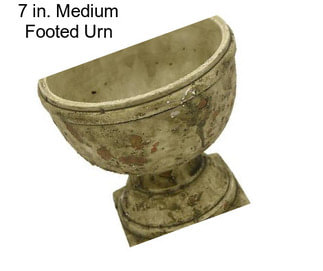 7 in. Medium Footed Urn