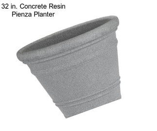 32 in. Concrete Resin Pienza Planter