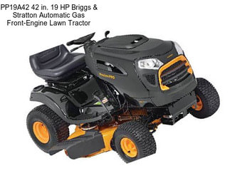 PP19A42 42 in. 19 HP Briggs & Stratton Automatic Gas Front-Engine Lawn Tractor