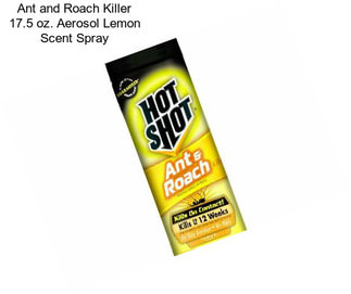 Ant and Roach Killer 17.5 oz. Aerosol Lemon Scent Spray