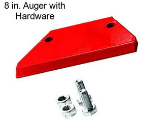 8 in. Auger with Hardware