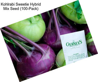 Kohlrabi Sweetie Hybrid Mix Seed (100-Pack)