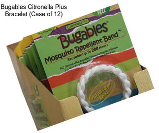 Bugables Citronella Plus Bracelet (Case of 12)