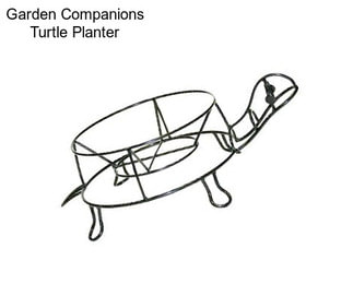 Garden Companions Turtle Planter