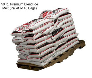 50 lb. Premium Blend Ice Melt (Pallet of 45 Bags)