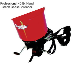 Professional 40 lb. Hand Crank Chest Spreader