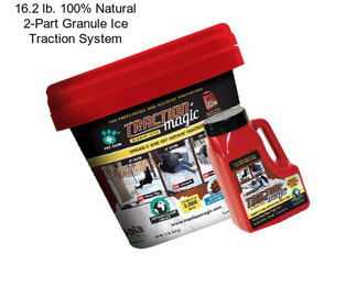 16.2 lb. 100% Natural 2-Part Granule Ice Traction System