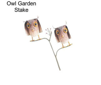 Owl Garden Stake