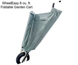 WheelEasy 6 cu. ft. Foldable Garden Cart