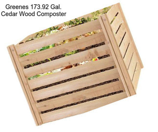 Greenes 173.92 Gal. Cedar Wood Composter