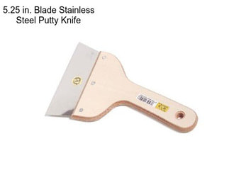 5.25 in. Blade Stainless Steel Putty Knife