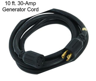 10 ft. 30-Amp Generator Cord