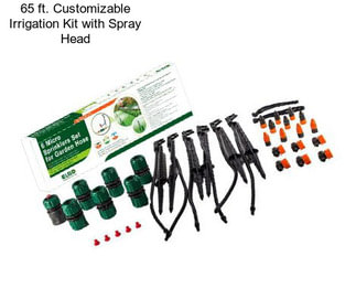 65 ft. Customizable Irrigation Kit with Spray Head