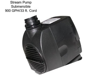 Stream Pump Submersible 900 GPH/33 ft. Cord