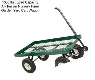 1000 lbs. Load Capacity All-Terrain Nursery Farm Garden Yard Cart Wagon