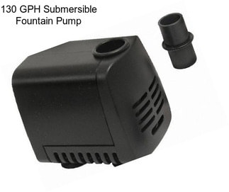 130 GPH Submersible Fountain Pump