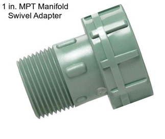 1 in. MPT Manifold Swivel Adapter