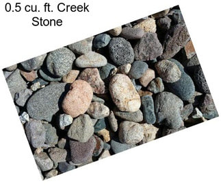 0.5 cu. ft. Creek Stone