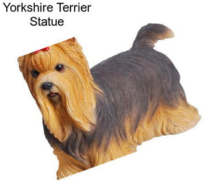 Yorkshire Terrier Statue