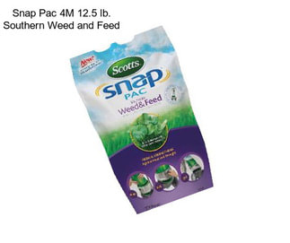 Snap Pac 4M 12.5 lb. Southern Weed and Feed