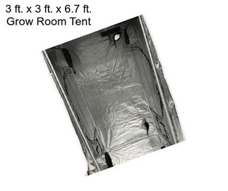 3 ft. x 3 ft. x 6.7 ft. Grow Room Tent