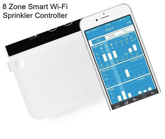 8 Zone Smart Wi-Fi Sprinkler Controller