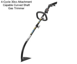 4-Cycle 30cc Attachment Capable Curved Shaft Gas Trimmer