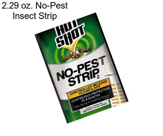 2.29 oz. No-Pest Insect Strip