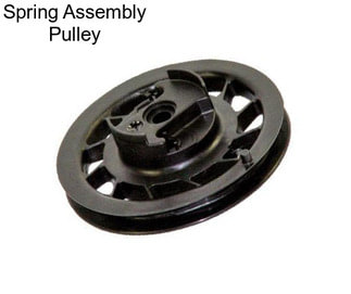 Spring Assembly Pulley