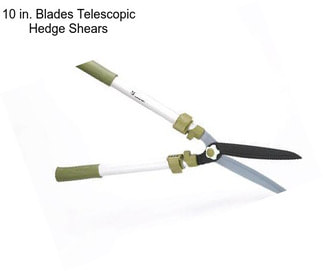 10 in. Blades Telescopic Hedge Shears