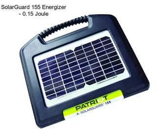 SolarGuard 155 Energizer - 0.15 Joule