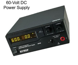 60-Volt DC Power Supply