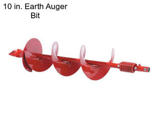 10 in. Earth Auger Bit